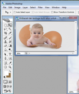 Cara Edit  Foto  Bayi  Unik Menggunakan Photoshop  