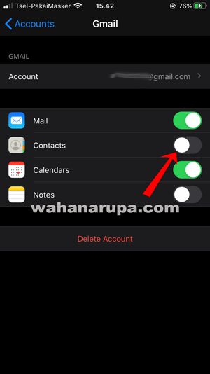 Cara Memindahkan Kontak Android ke iPhone | wahanarupa.com