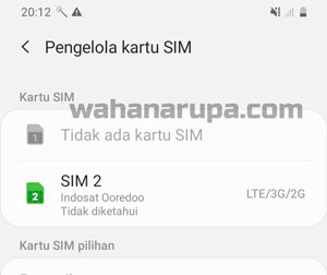 Cara Mengatasi Kartu SIM Tidak Ada Layanan | Wahanarupa.com